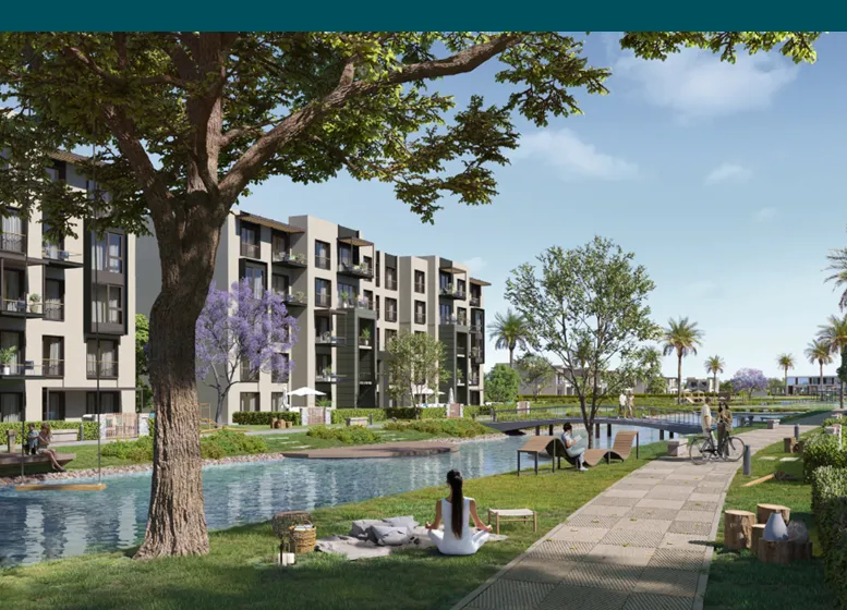 Apartment for sale in Garden Lakes in 6th of October City of 145 m² with 3 bedrooms
