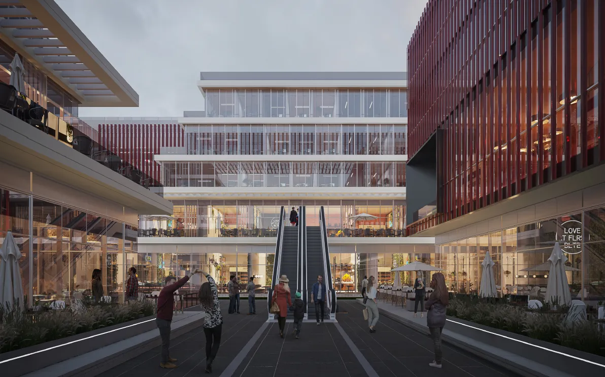 Retail for sale in Five Fifty Five Business Complex in El Sheikh Zayed of 76 m² with 1 bedrooms