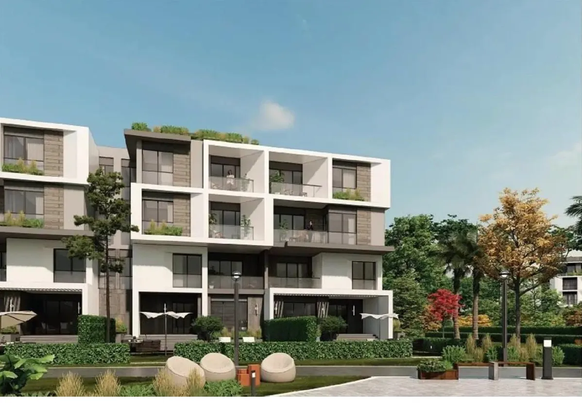 Apartment for sale in Terrace in El Sheikh Zayed of 125 m² with 2 bedrooms