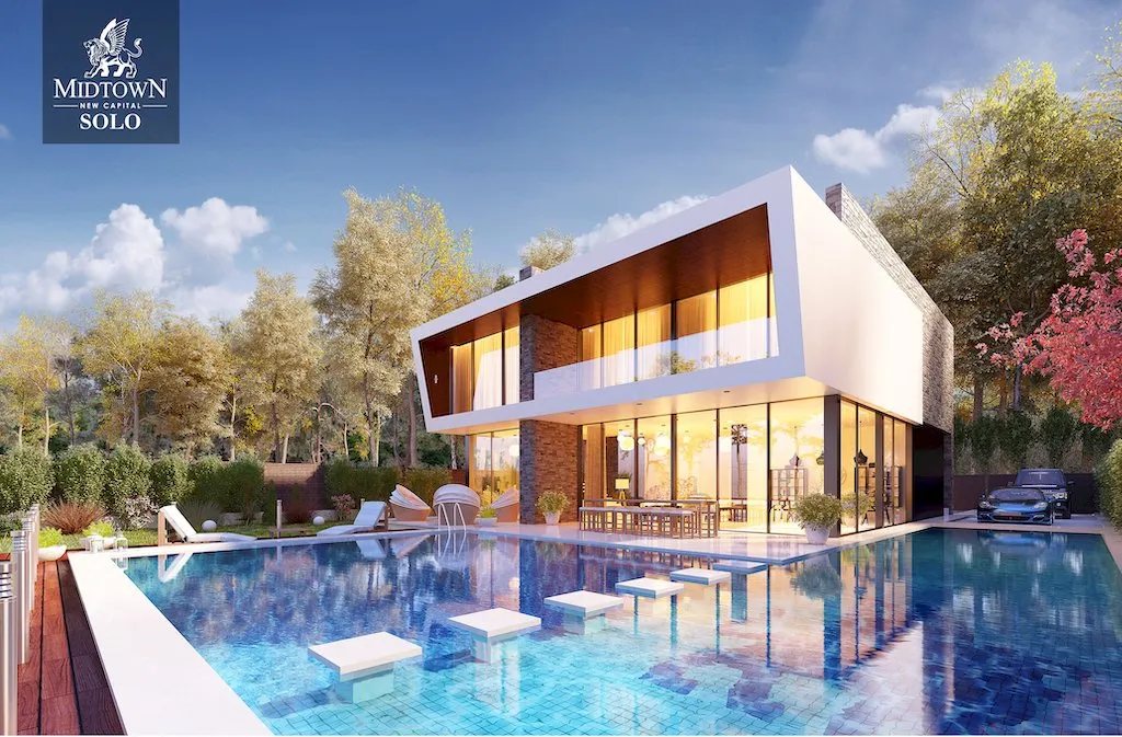 Villa for sale in Midtown Solo in New Capital City of 600 m² with 4 bedrooms