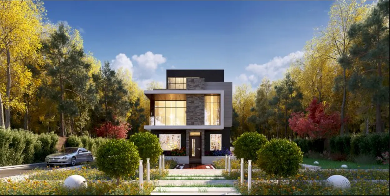 Villa for sale in Midtown Solo in New Capital City of 600 m² with 4 bedrooms