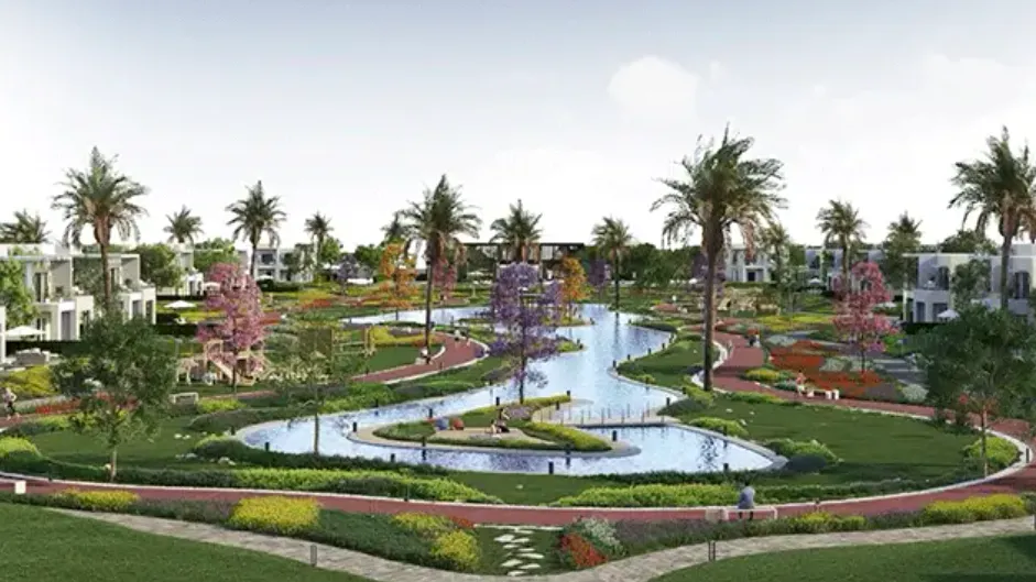 Apartment for sale in Garden Lakes in 6th of October City of 68 m² with 1 bedrooms