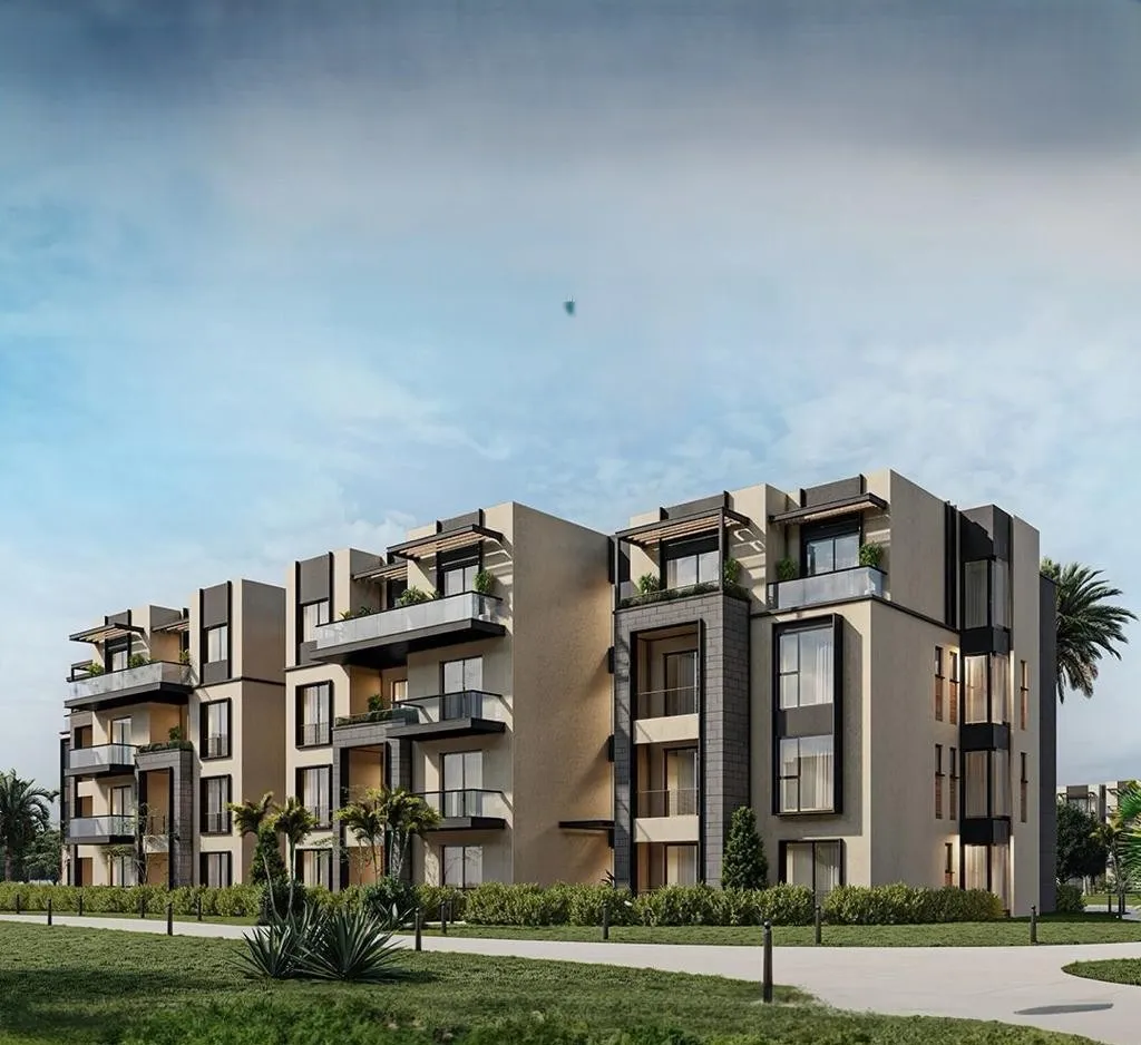 Apartment for sale in Garden Lakes in 6th of October City of 68 m² with 1 bedrooms