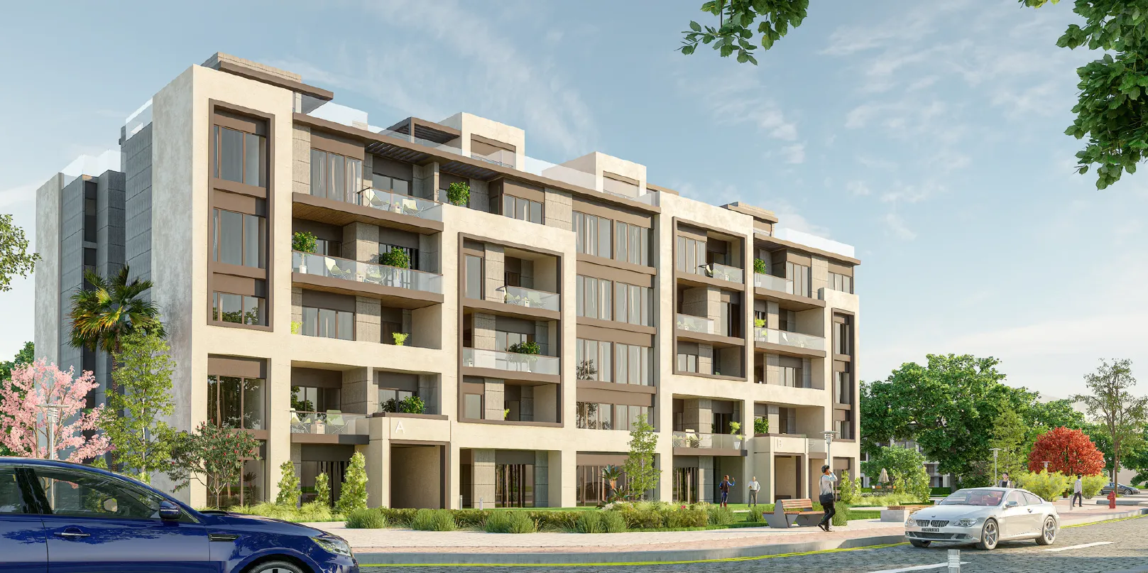 Apartment for sale in Azad Views in New Cairo of 101 m² with 2 bedrooms