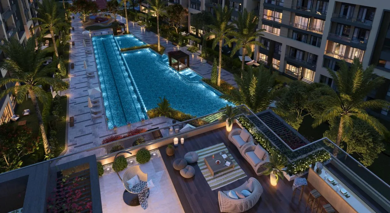 Apartment for sale in Azad Views in New Cairo of 101 m² with 2 bedrooms