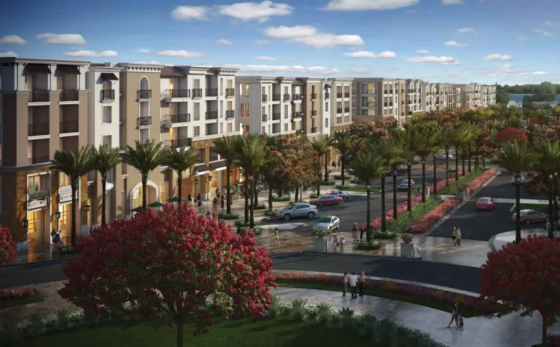 Apartment for sale in Mivida in New Cairo of 105 m² with 1 bedrooms