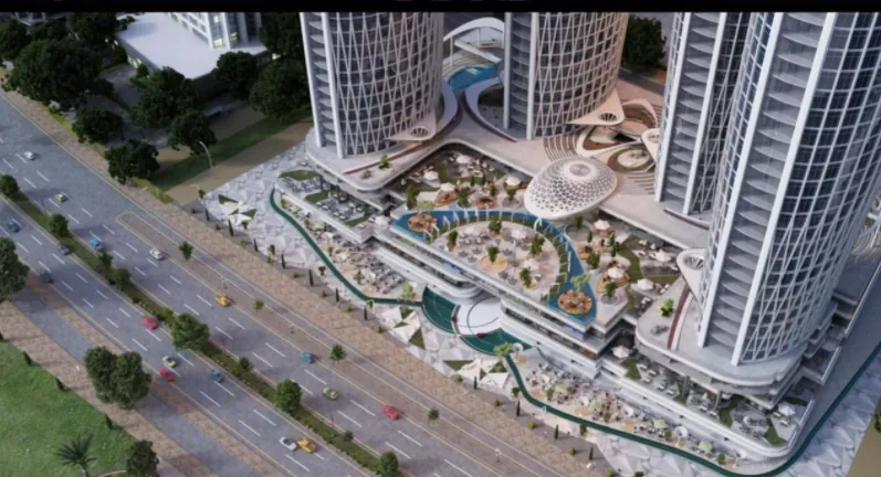 Office for sale in Nile Business City in New Capital City of 56 m² with 1 bedrooms