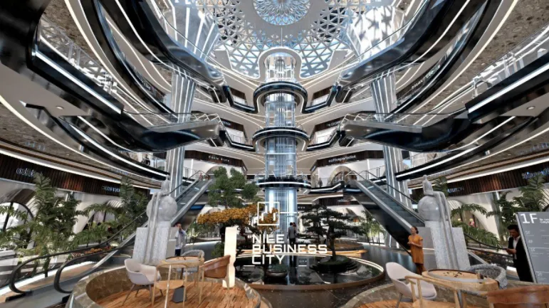 Office for sale in Nile Business City in New Capital City of 56 m² with 1 bedrooms