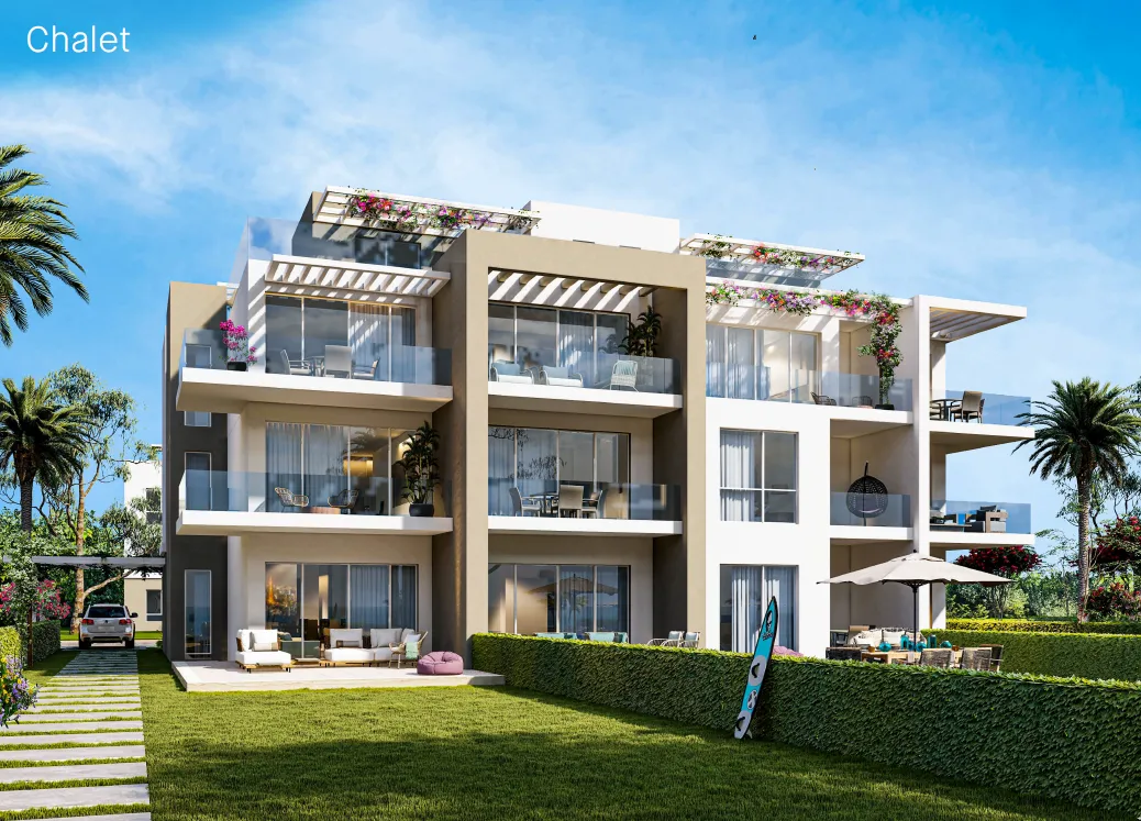 Chalet for sale in Hyde Park North - Seashore in Ras El Hekma of 98 m² with 2 bedrooms