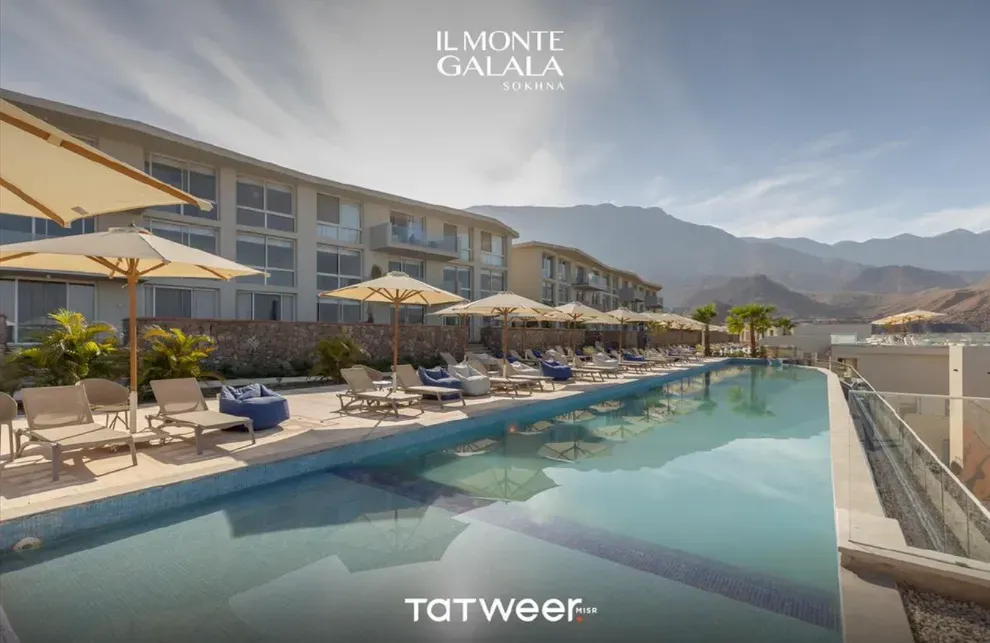 Chalet for sale in Il Monte Galala in Ain Sokhna of 100 m² with 2 bedrooms