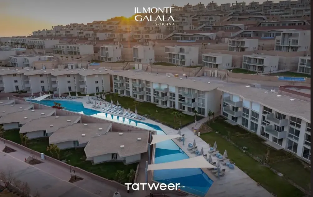 Chalet for sale in Il Monte Galala in Ain Sokhna of 100 m² with 2 bedrooms