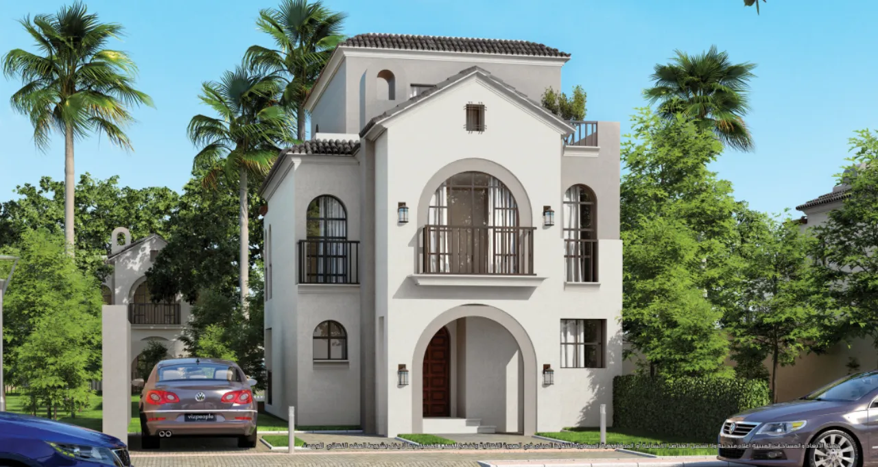 Villa for sale in Sarai in New Cairo of 198 m² with 3 bedrooms