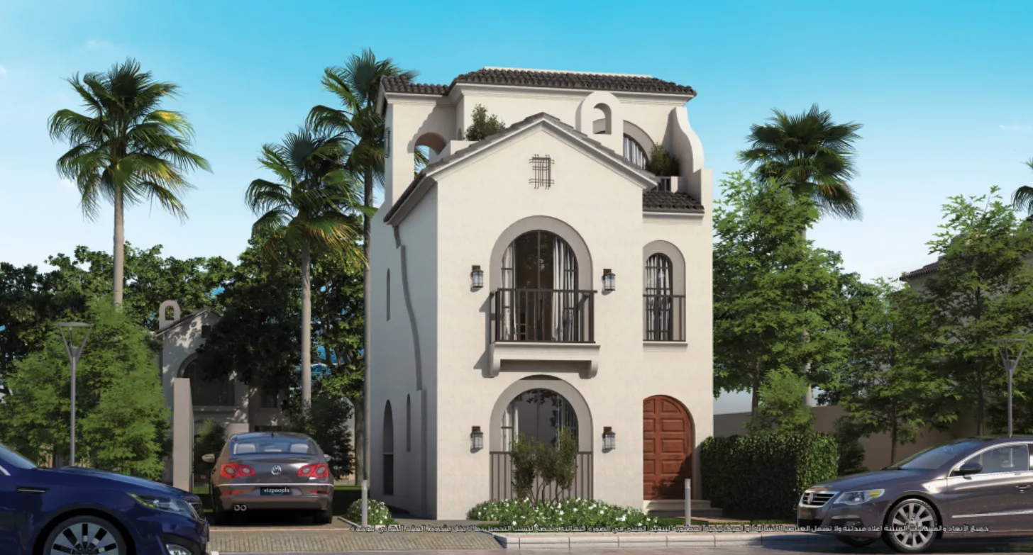 Villa for sale in Sarai in New Cairo of 198 m² with 3 bedrooms