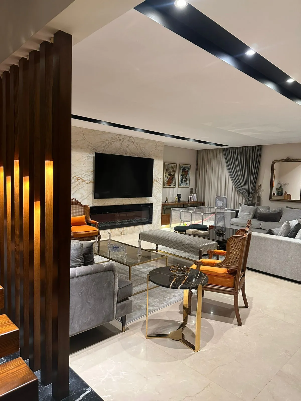 Duplex for sale in Hyde Park in 6th settlement of 280 m² with 3 bedrooms