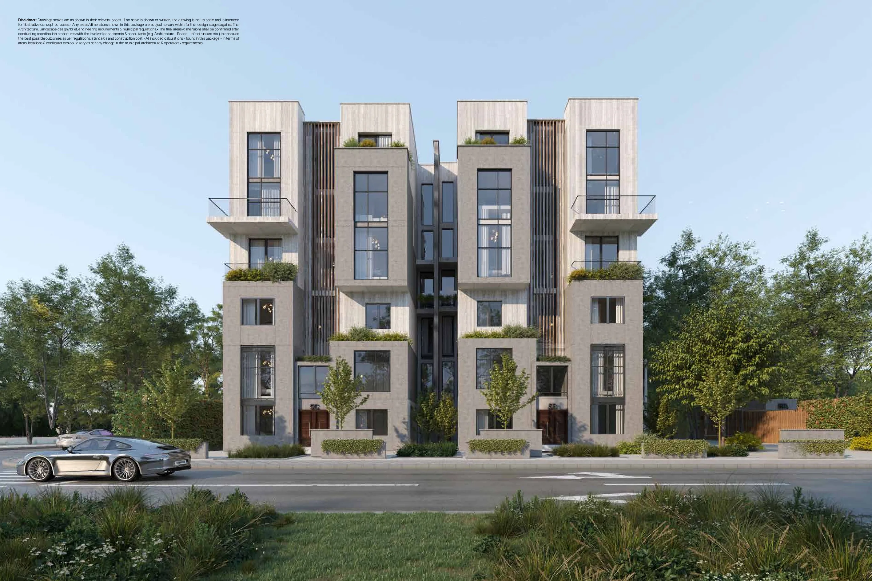 Apartment for sale in Ivoire West in El Sheikh Zayed of 117 m² with 2 bedrooms