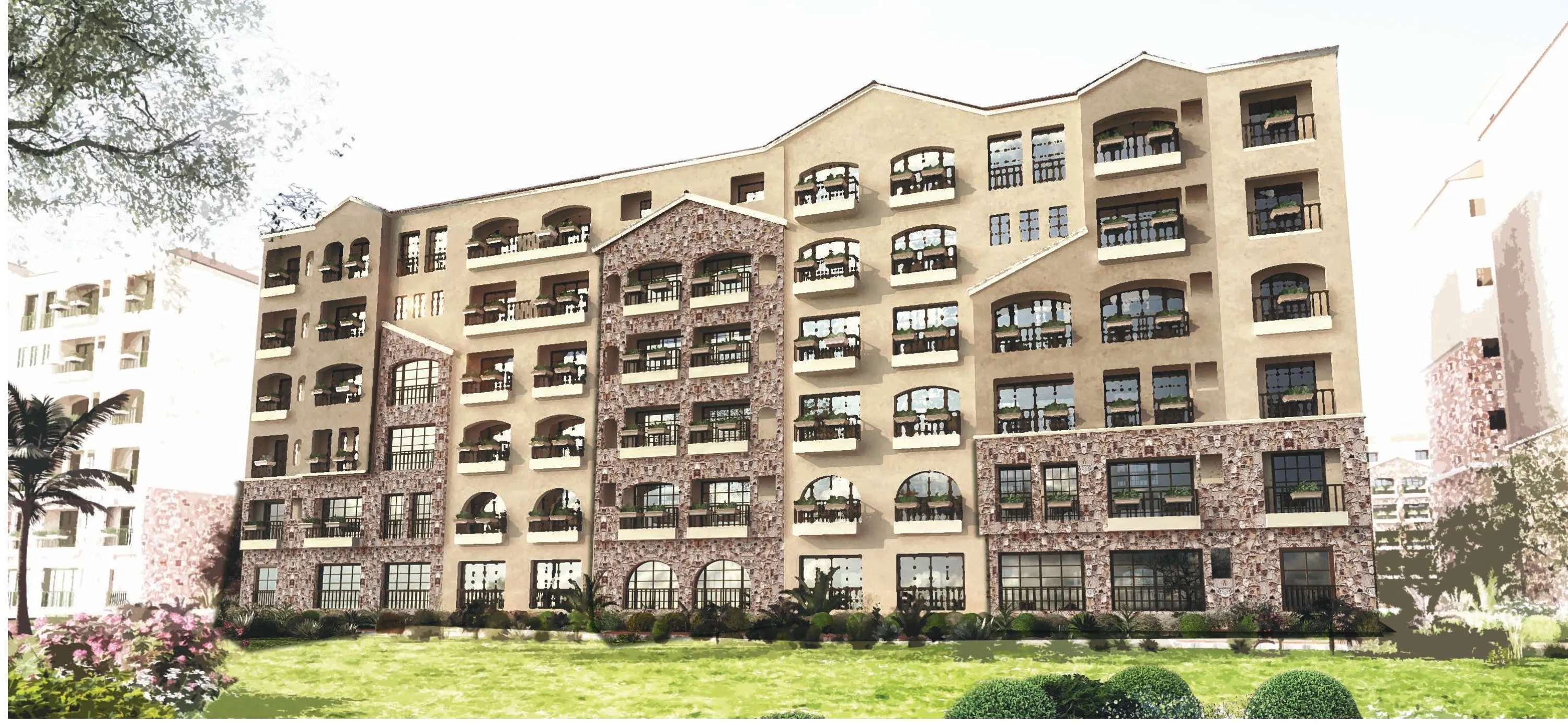 Duplex for sale in Green Square in Mostakbal City of 224 m² with 4 bedrooms