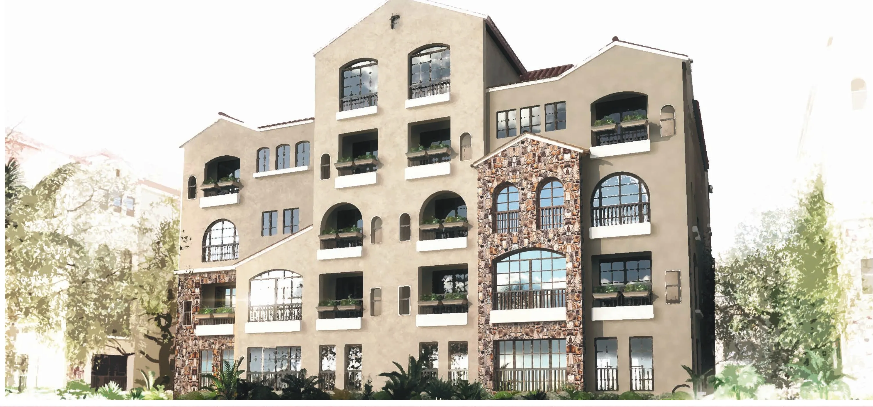Duplex for sale in Green Square in Mostakbal City of 224 m² with 4 bedrooms