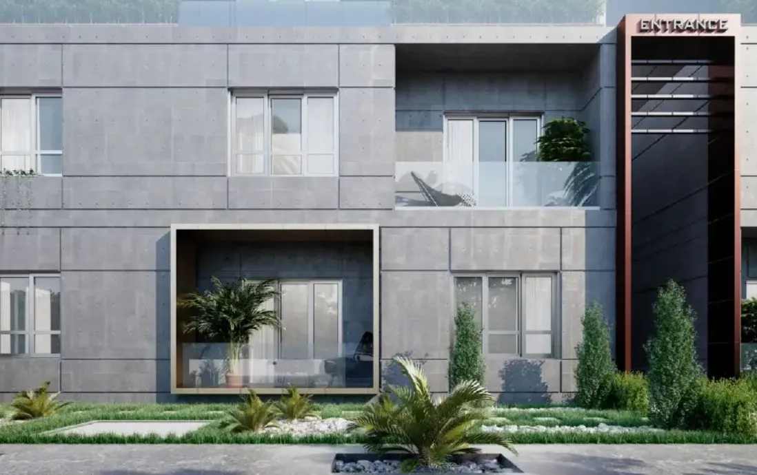 Townhouse for sale in Bloomfields in Mostakbal City of 186 m² with 3 bedrooms