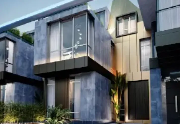 Townhouse for sale in Bloomfields in Mostakbal City of 186 m² with 3 bedrooms
