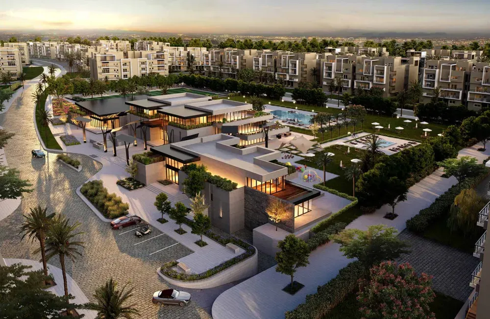 Duplex for sale in Moon Residences in New Cairo of 178 m² with 3 bedrooms