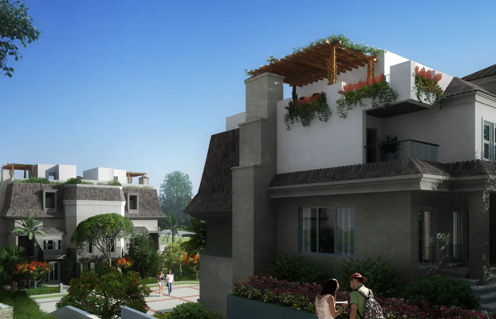 Villa for sale in Sarai in New Cairo of 212 m² with 4 bedrooms
