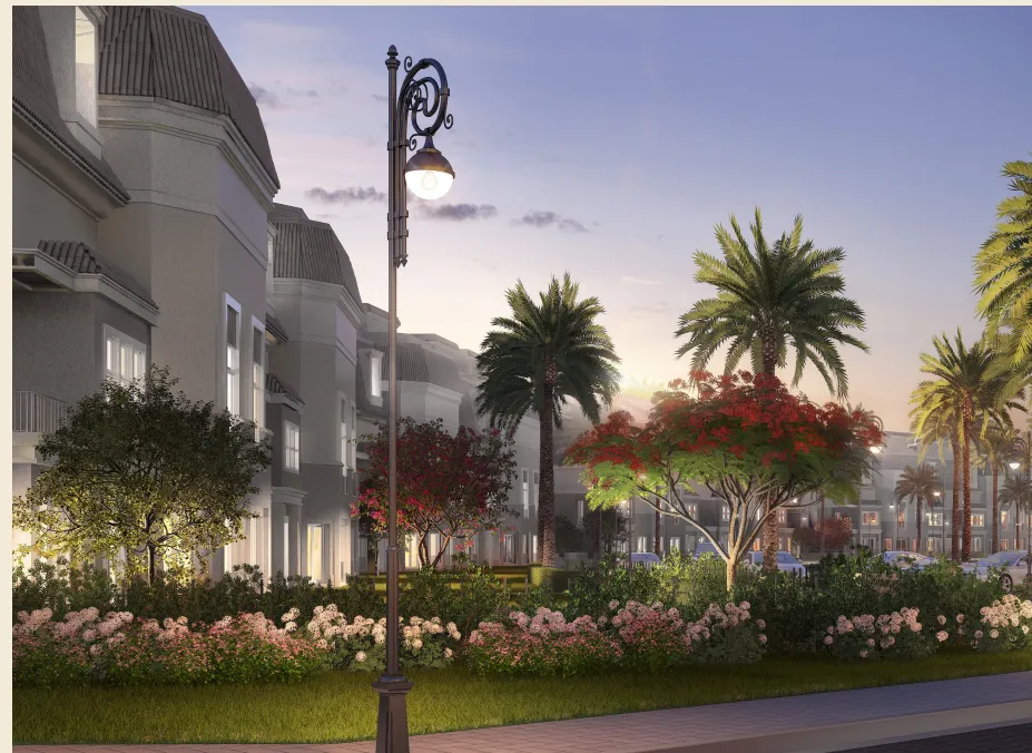 Villa for sale in Sarai in New Cairo of 212 m² with 4 bedrooms