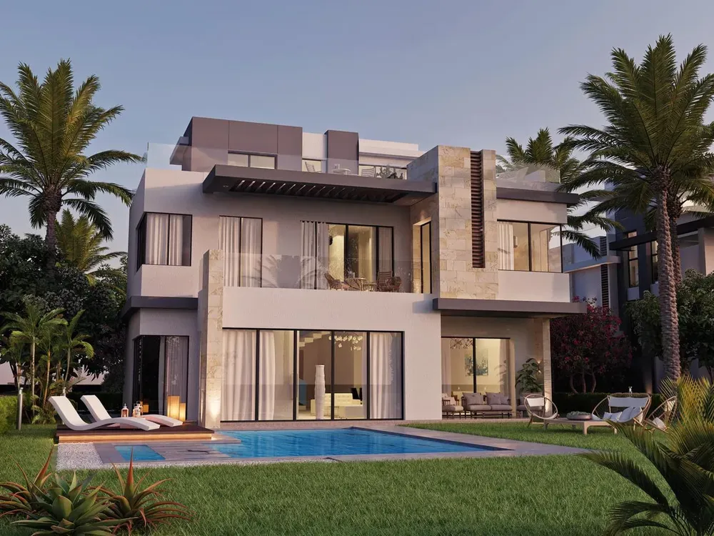 Townhouse for sale in Tawny in 6th of October City of 246 m² with 3 bedrooms