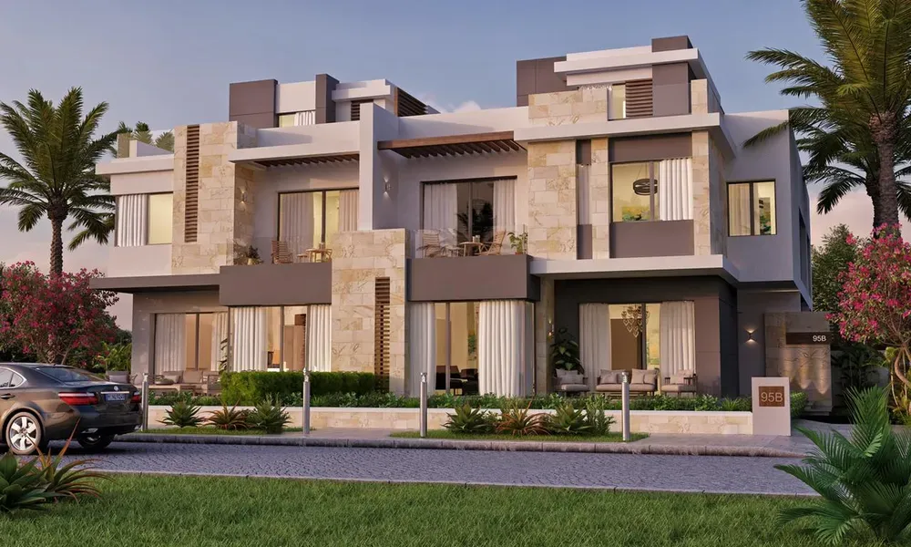 Townhouse for sale in Tawny in 6th of October City of 246 m² with 3 bedrooms