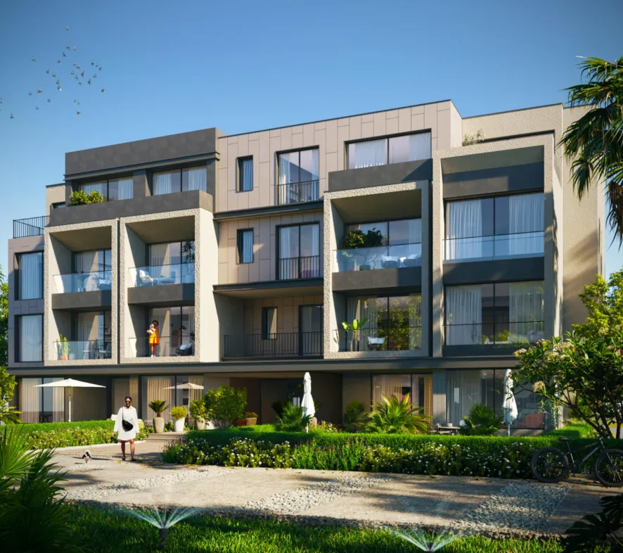 Apartment for sale in PX in 6th of October City of 140 m² with 2 bedrooms