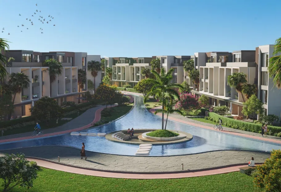 Apartment for sale in PX in 6th of October City of 140 m² with 2 bedrooms