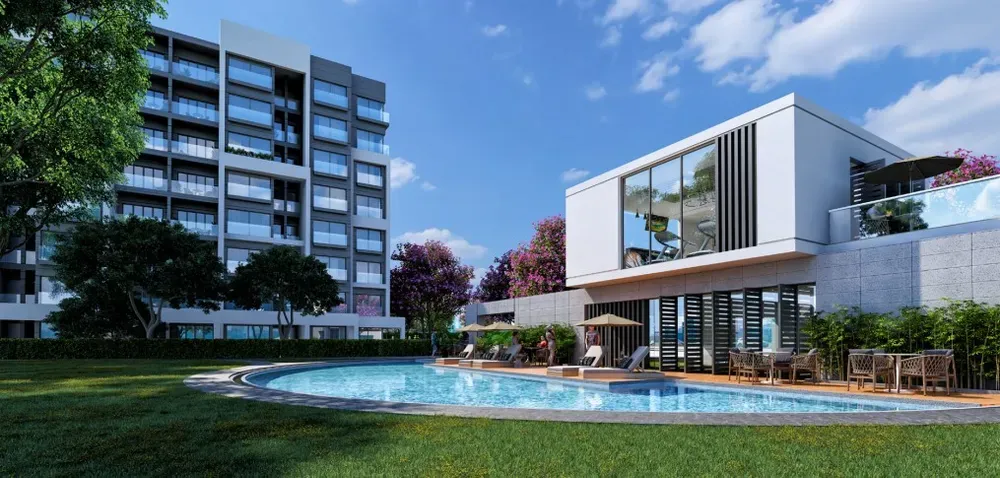 Medical for sale in Residence Eight Sky Abu Dhabi in New Capital City of 51 m² with 1 bedrooms