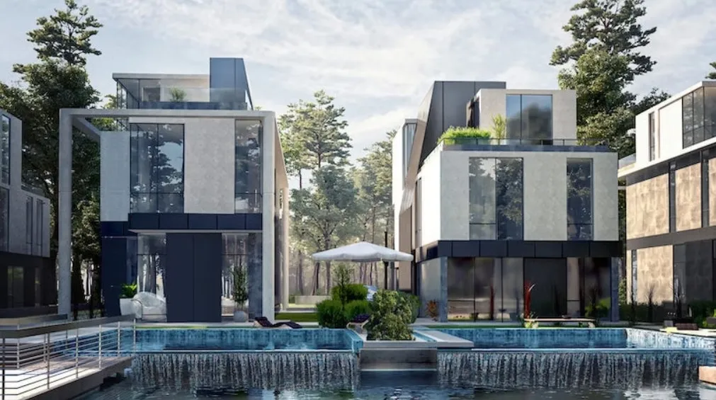 Townhouse for sale in Bloomfields in Mostakbal City of 165 m² with 3 bedrooms