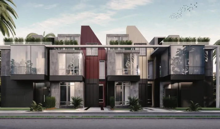 Townhouse for sale in Bloomfields in Mostakbal City of 165 m² with 3 bedrooms