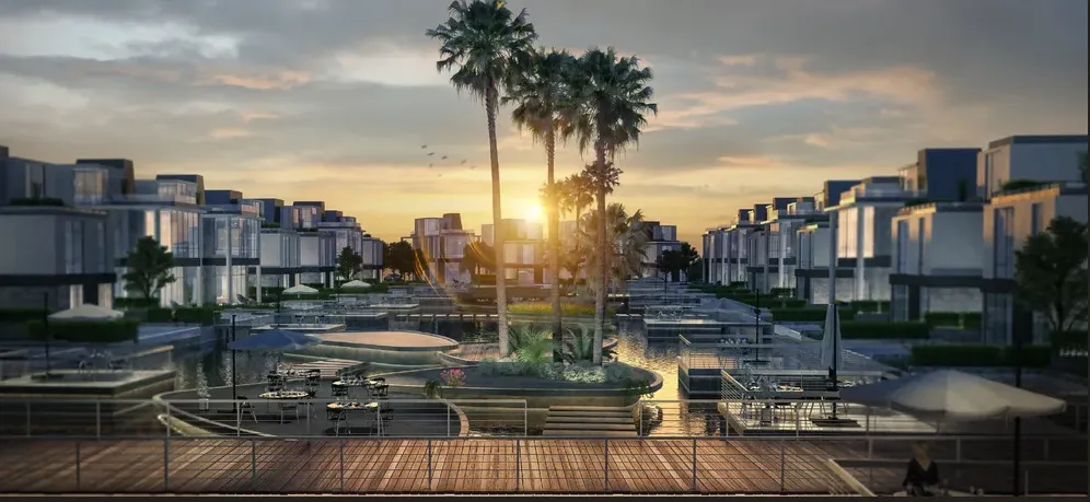 Townhouse for sale in Bloomfields in Mostakbal City of 165 m² with 3 bedrooms