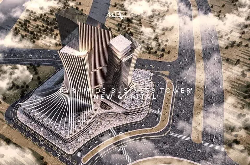 Office for sale in Pyramids Business Tower in New Capital City of 31 m² with 0 bedrooms
