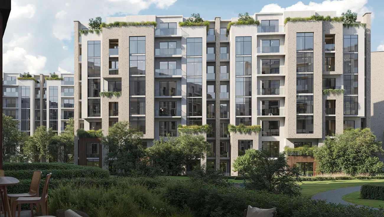 Apartment for sale in Ivoire West in El Sheikh Zayed of 132 m² with 2 bedrooms
