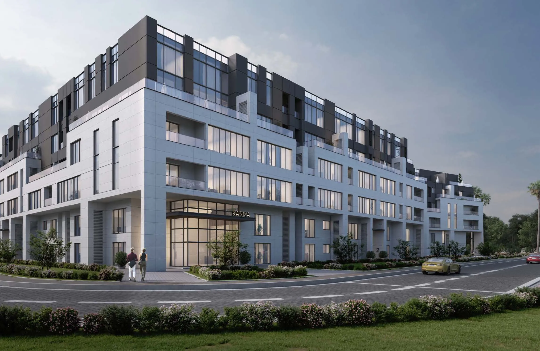 Apartment for sale in Al Karma Kay in El Sheikh Zayed of 145 m² with 2 bedrooms