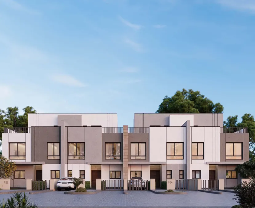 Townhouse for sale in SODIC East in New Heliopolis of 219 m² with 3 bedrooms