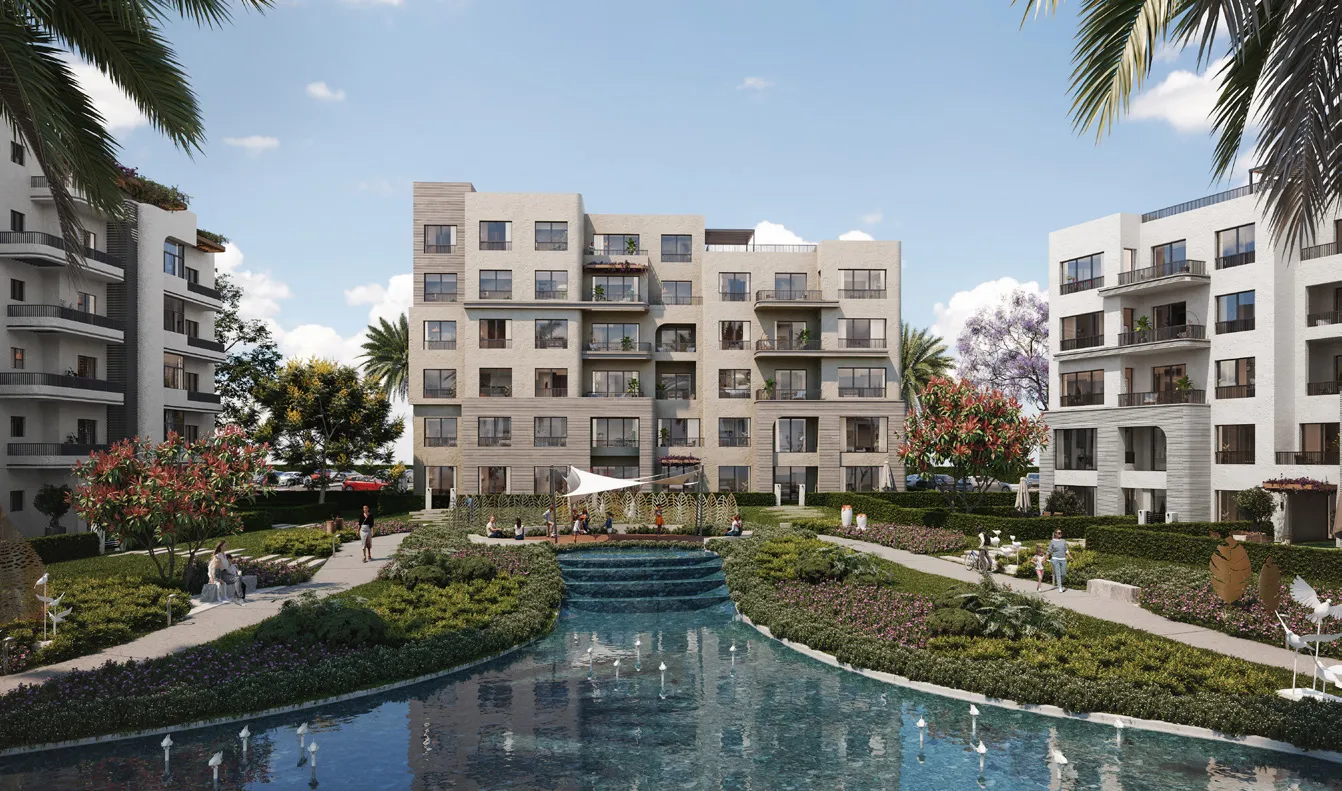 Apartment for sale in O West Orascom in October Gardens of 131 m² with 2 bedrooms
