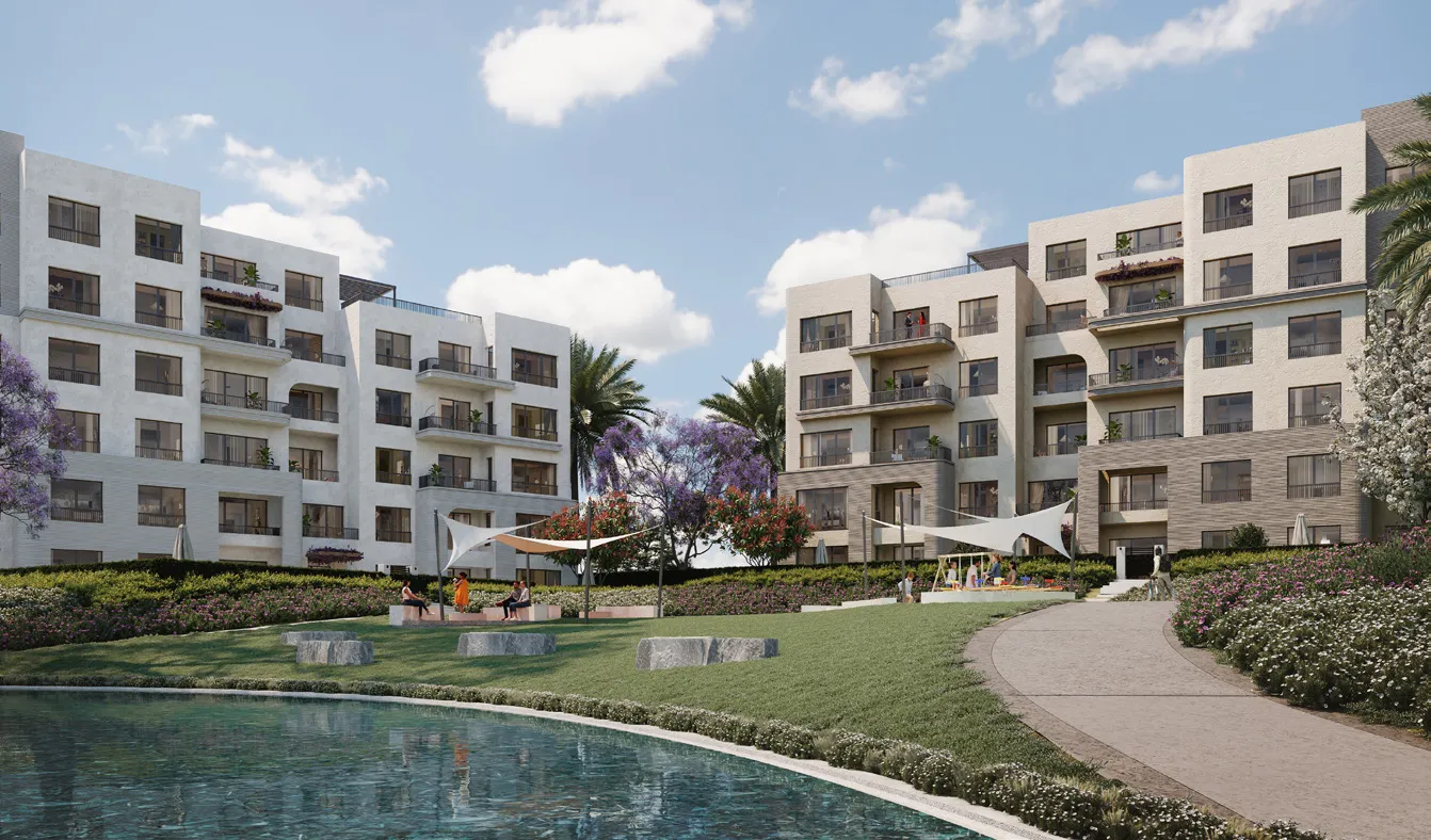 Apartment for sale in O West Orascom in October Gardens of 131 m² with 2 bedrooms