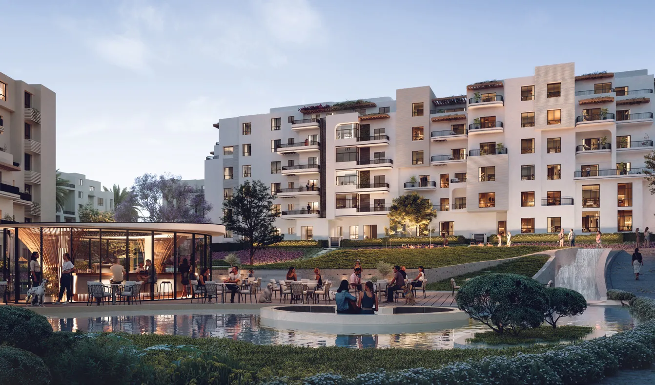 Apartment for sale in O West Orascom in October Gardens of 131 m² with 2 bedrooms
