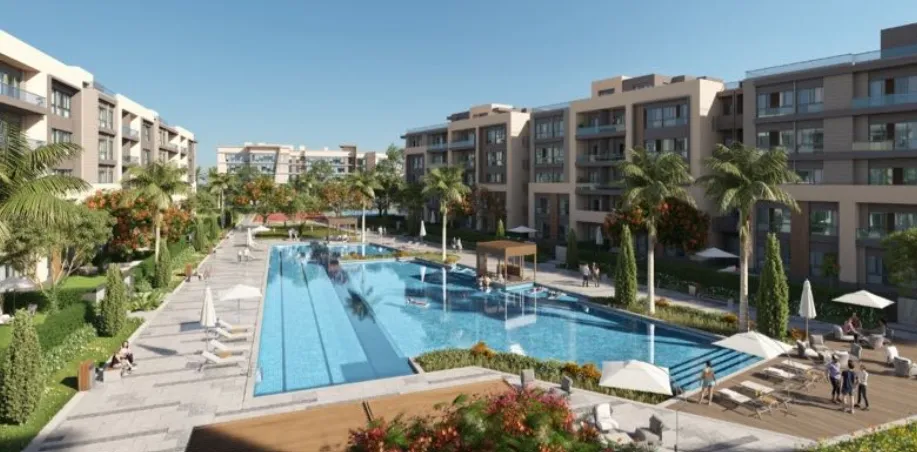 Apartment for sale in Azad Views in New Cairo of 114 m² with 2 bedrooms