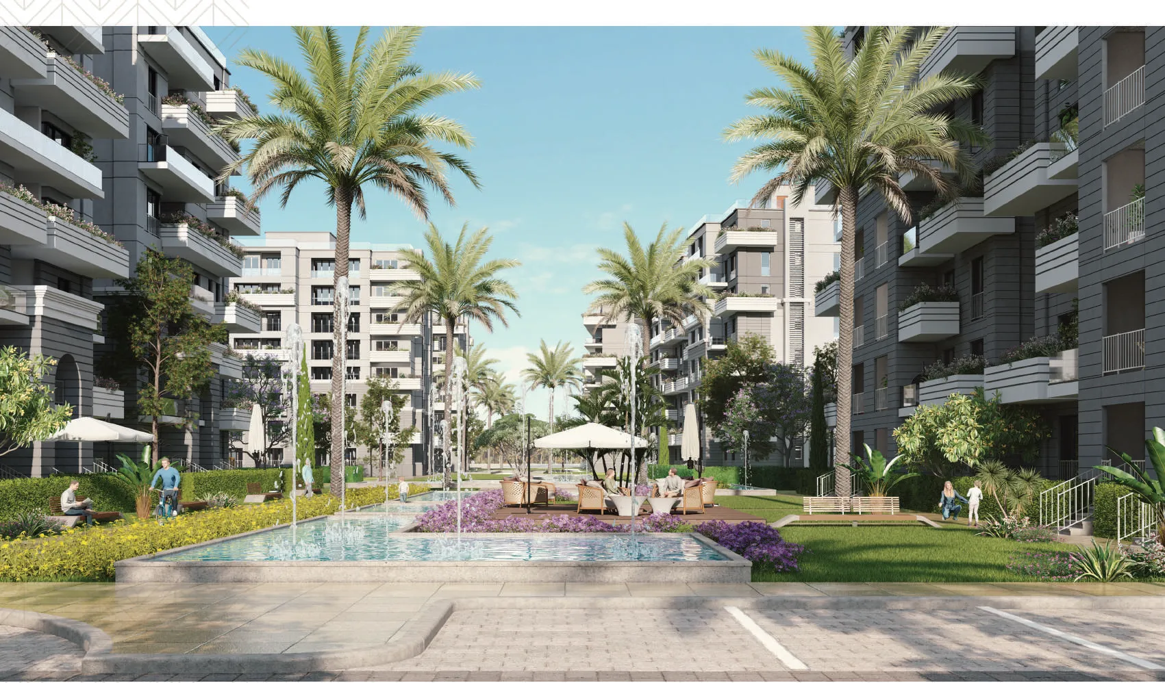 Apartment for sale in De Joya 3 in New Capital City of 164 m² with 3 bedrooms