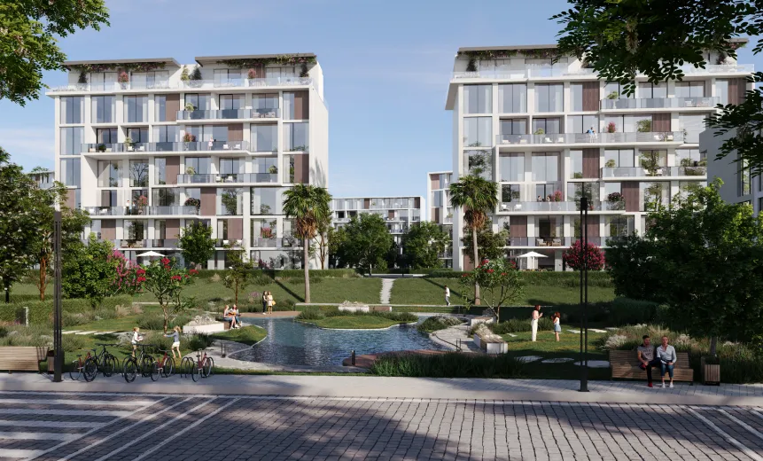 Apartment for sale in The Crest in New Cairo of 150 m² with 3 bedrooms