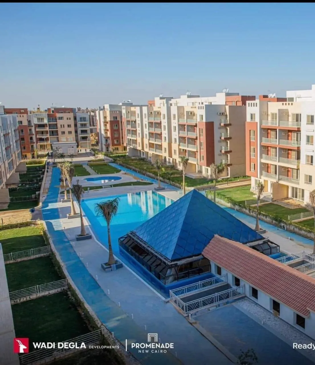 Apartment for sale in Promenade New Cairo in New Cairo of 225 m² with 3 bedrooms
