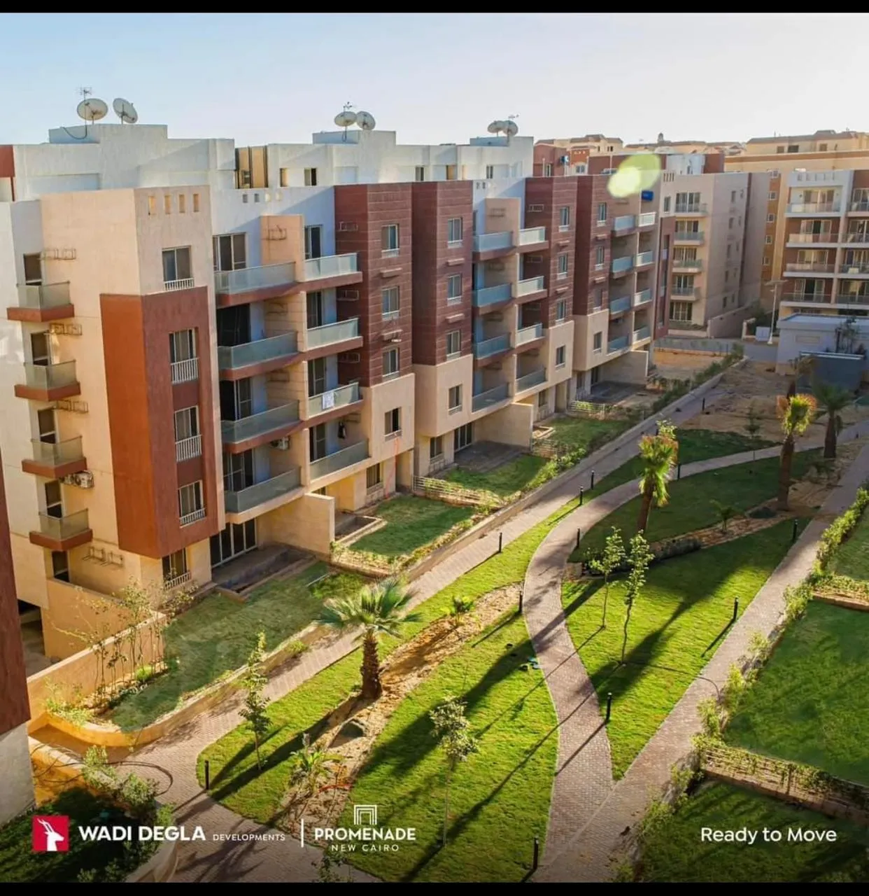 Apartment for sale in Promenade New Cairo in New Cairo of 225 m² with 3 bedrooms