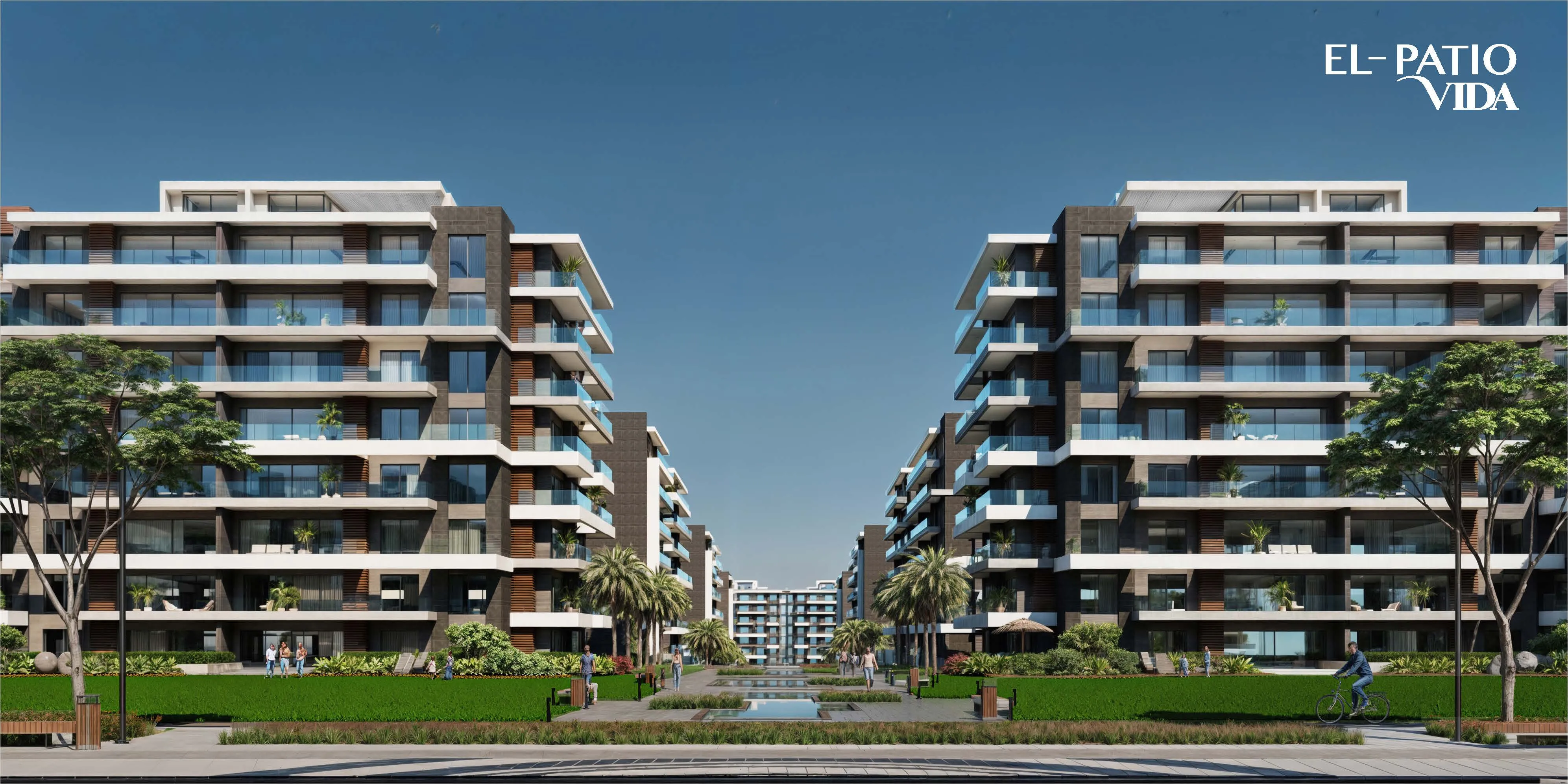 Apartment for sale in Patio Vida in 6th settlement of 176 m² with 3 bedrooms