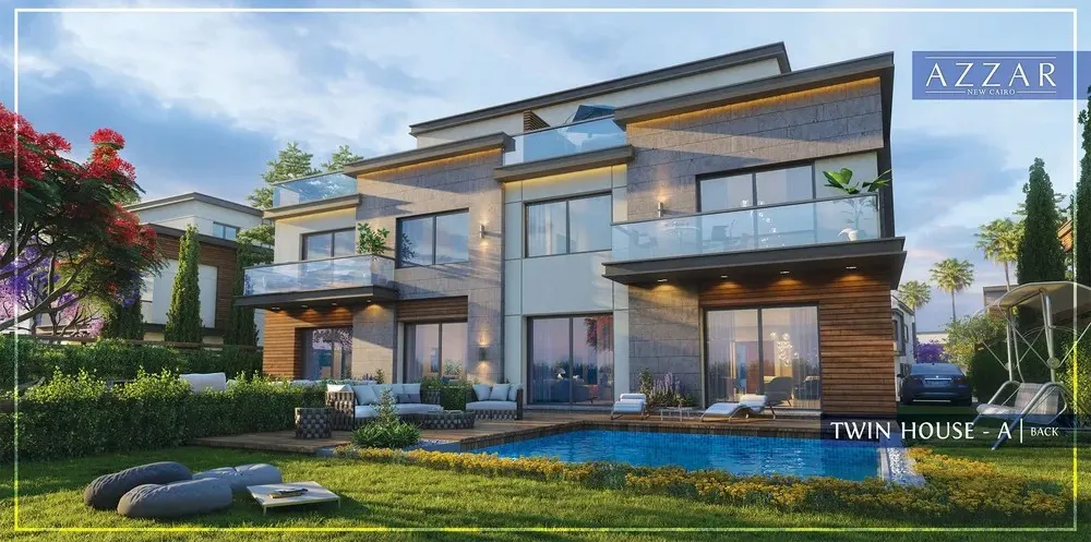  للبيع في ازار القاهرة الجديدة في  بمساحة 0 م² تتكون من 0 غرف