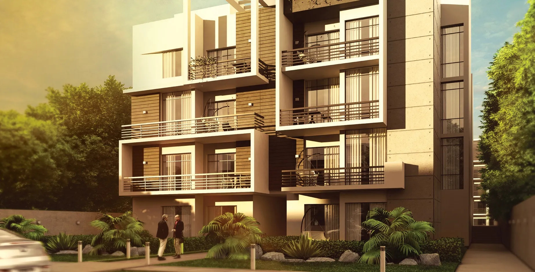Apartment for sale in Fifth Square Al Marasem in New Cairo of 137 m² with 2 bedrooms
