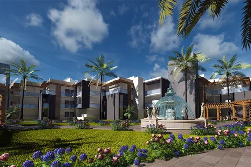 Chalet for sale in Cape Bay Blumar Lasirena in Ain Sokhna of 80 m² with 2 bedrooms